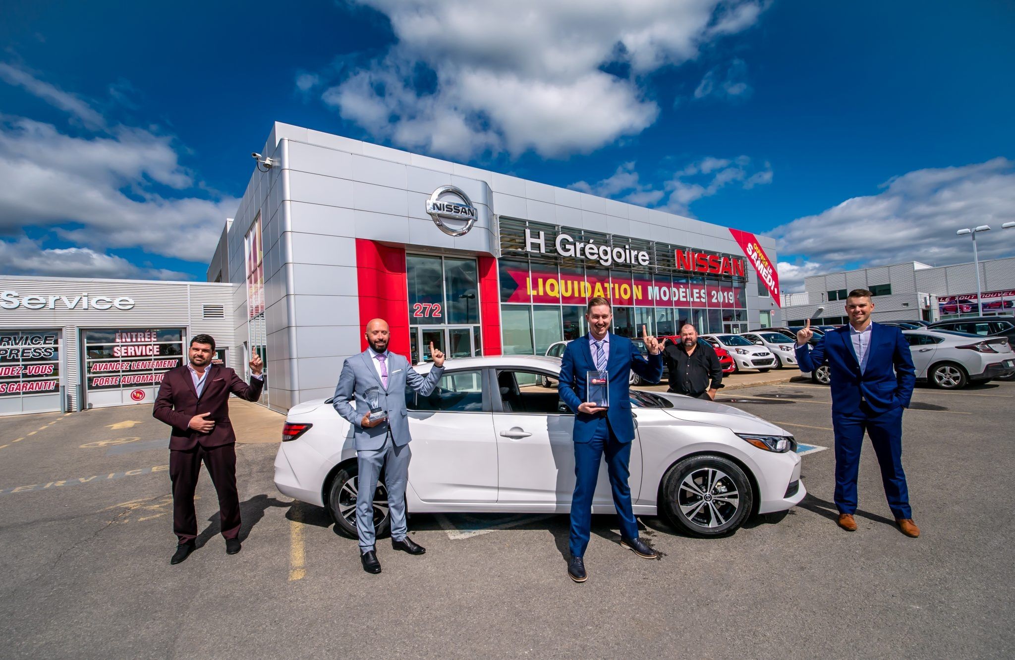 HGrégoire Nissan StEustache et Vimont remportent le prix mondial d